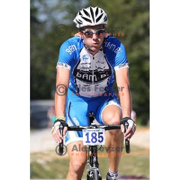 ALES8781.JPG Slovenian amateur cycling climb championship at 11,7 km track from Cerklje to Krvavec for King and Queen of Krvavec Trophy, held on August 25, 2012 