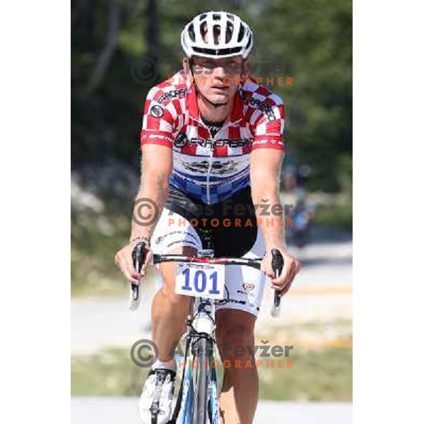 ALES8804.JPG Slovenian amateur cycling climb championship at 11,7 km track from Cerklje to Krvavec for King and Queen of Krvavec Trophy, held on August 25, 2012 