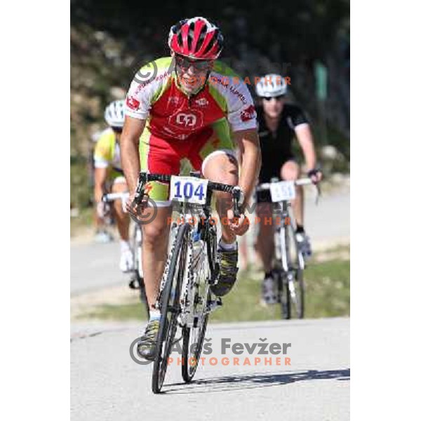 ALES8837.JPG Slovenian amateur cycling climb championship at 11,7 km track from Cerklje to Krvavec for King and Queen of Krvavec Trophy, held on August 25, 2012 