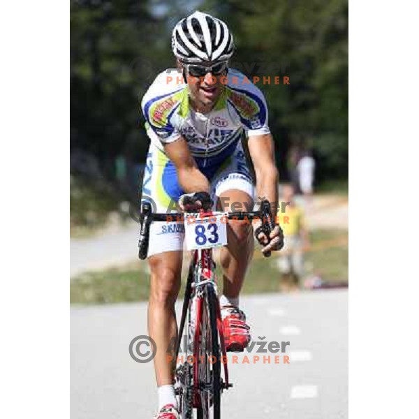 ALES8864.JPG Slovenian amateur cycling climb championship at 11,7 km track from Cerklje to Krvavec for King and Queen of Krvavec Trophy, held on August 25, 2012 