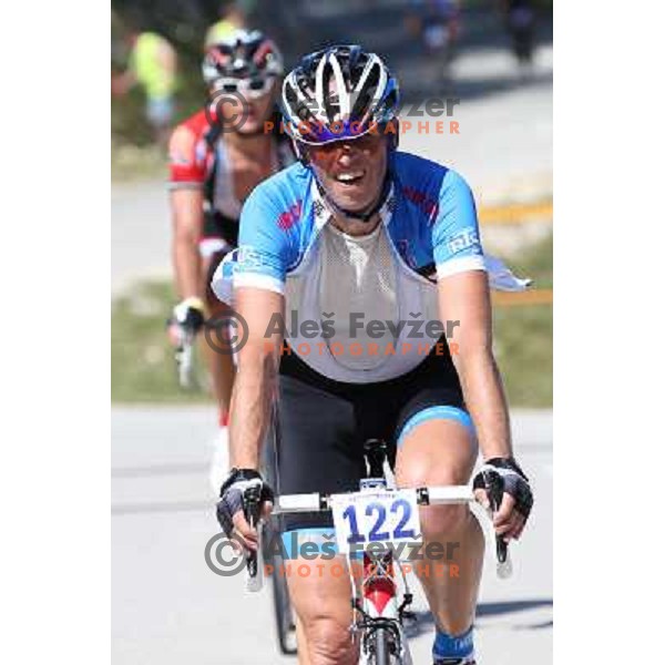 ALES8902.JPG Slovenian amateur cycling climb championship at 11,7 km track from Cerklje to Krvavec for King and Queen of Krvavec Trophy, held on August 25, 2012 