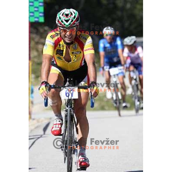 ALES8936.JPG Slovenian amateur cycling climb championship at 11,7 km track from Cerklje to Krvavec for King and Queen of Krvavec Trophy, held on August 25, 2012 