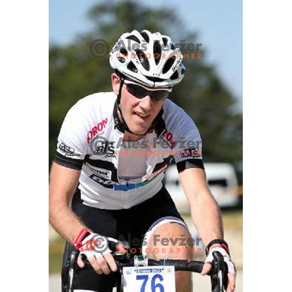 ALES8942.JPG Slovenian amateur cycling climb championship at 11,7 km track from Cerklje to Krvavec for King and Queen of Krvavec Trophy, held on August 25, 2012 