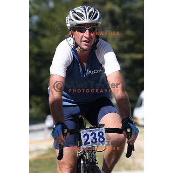 ALES8971.JPG Slovenian amateur cycling climb championship at 11,7 km track from Cerklje to Krvavec for King and Queen of Krvavec Trophy, held on August 25, 2012 