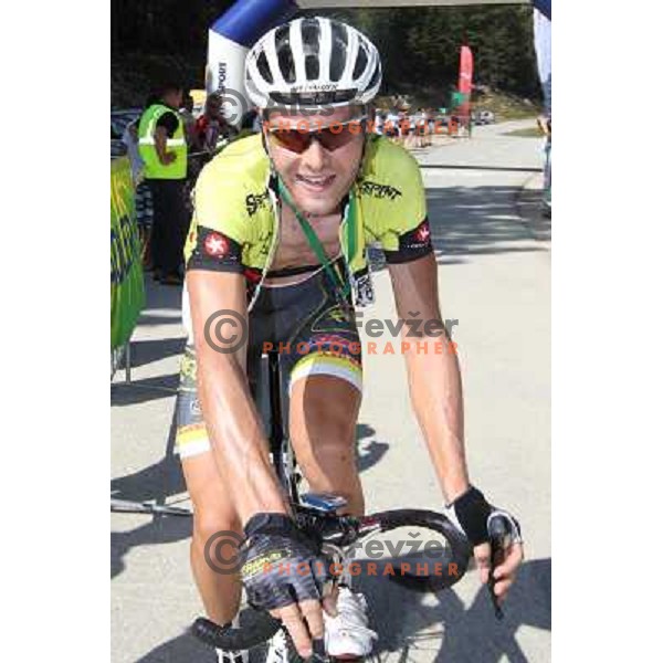 FEVZ4717.JPG Slovenian amateur cycling climb championship at 11,7 km track from Cerklje to Krvavec for King and Queen of Krvavec Trophy, held on August 25, 2012 