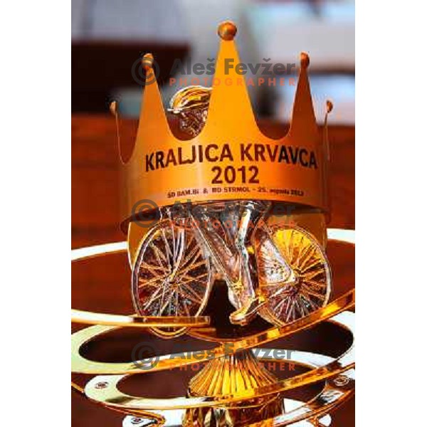 (file) Slovenian amateur cycling climb championship at 11,7 km track from Cerklje to Krvavec for King and Queen of Krvavec Trophy, held on August 25, 2012 
