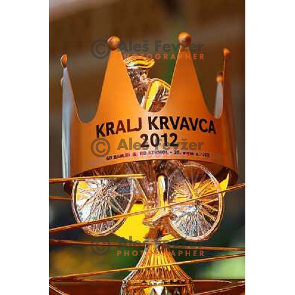 (file) Slovenian amateur cycling climb championship at 11,7 km track from Cerklje to Krvavec for King and Queen of Krvavec Trophy, held on August 25, 2012 