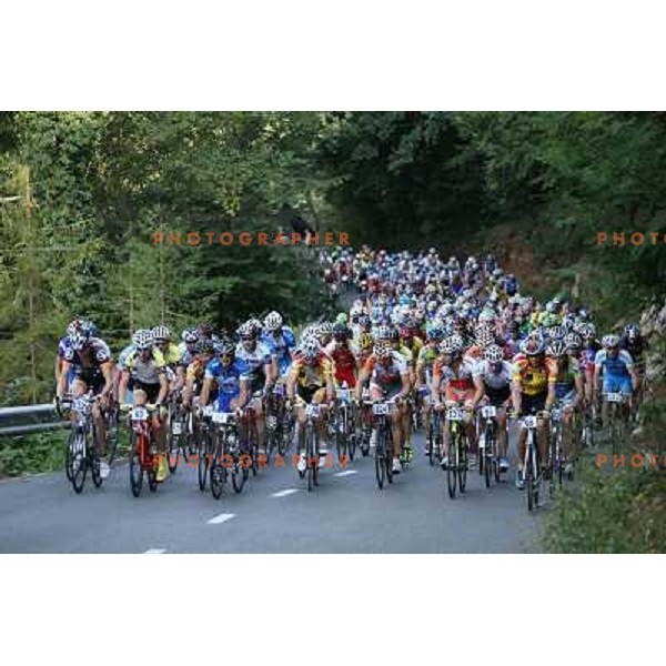 ALES8125.JPG Slovenian amateur cycling climb championship at 11,7 km track from Cerklje to Krvavec for King and Queen of Krvavec Trophy, held on August 25, 2012 