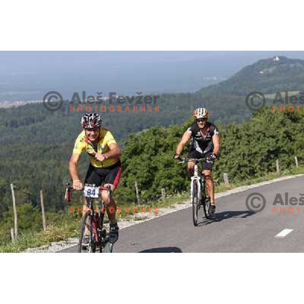 ALES8519.JPG Slovenian amateur cycling climb championship at 11,7 km track from Cerklje to Krvavec for King and Queen of Krvavec Trophy, held on August 25, 2012 