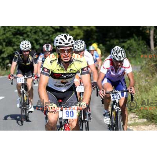 ALES8543.JPG Slovenian amateur cycling climb championship at 11,7 km track from Cerklje to Krvavec for King and Queen of Krvavec Trophy, held on August 25, 2012 