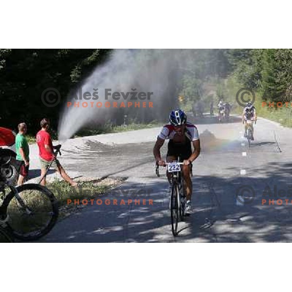 ALES8609.JPG Slovenian amateur cycling climb championship at 11,7 km track from Cerklje to Krvavec for King and Queen of Krvavec Trophy, held on August 25, 2012 