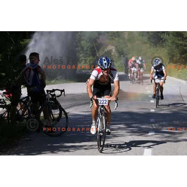 ALES8612.JPG Slovenian amateur cycling climb championship at 11,7 km track from Cerklje to Krvavec for King and Queen of Krvavec Trophy, held on August 25, 2012 