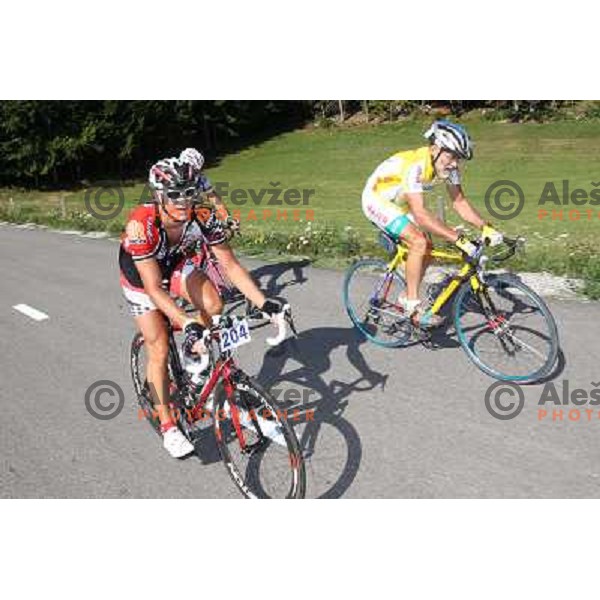 FEVZ4635.JPG Slovenian amateur cycling climb championship at 11,7 km track from Cerklje to Krvavec for King and Queen of Krvavec Trophy, held on August 25, 2012 