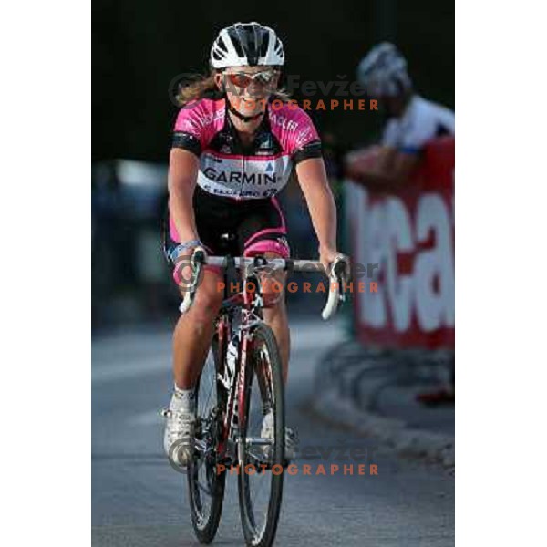 Tjasa Rutar of Garmin club Polet, winner of women\'s race at Medovde Criterium on August 28, 2012 