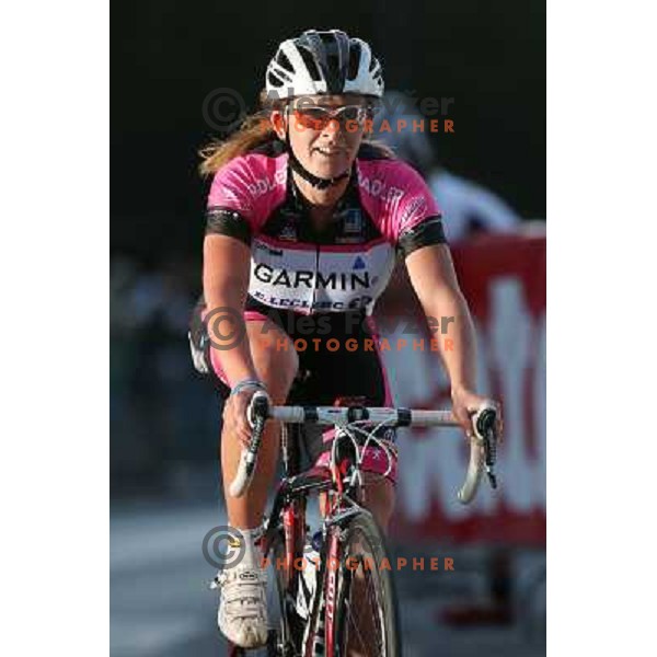 Tjasa Rutar of Garmin club Polet, winner of women\'s race at Medovde Criterium on August 28, 2012 