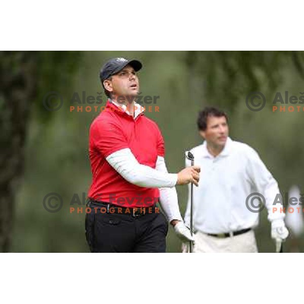 Aljosa Berc during Audi Quattro golf tournament on King\'s golf course at Bled, Slovenia on September 1, 2012. 