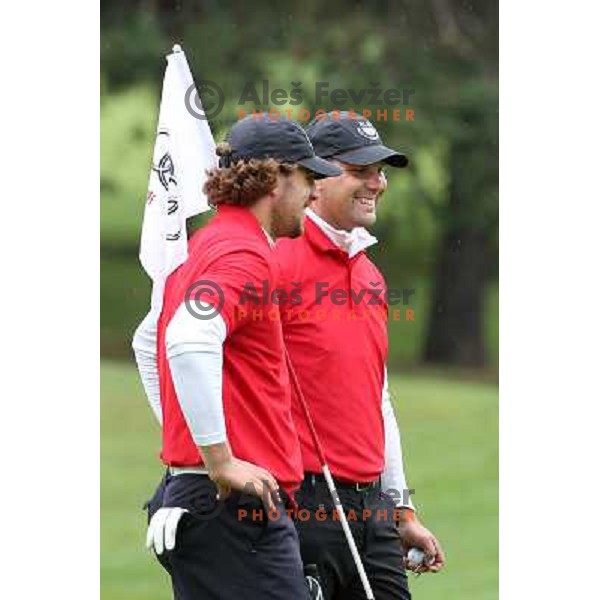 Anze Kopitar, Aljosa Berc, Bled , September 1, 2012