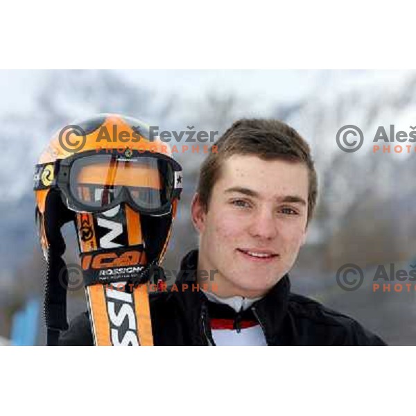 Miha Kuerner after Giant-Slalom race at 23rd Winter Universiade in Torino. Race was held at slope Jafferau near Bardonecchia.