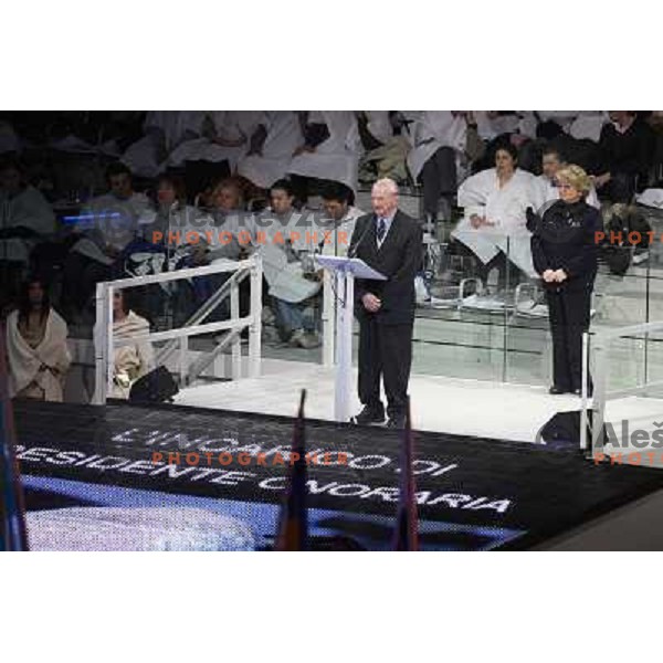  Opening ceremony of 23rd Winter Universiade 2007 at Stadio Olimpico in Torino, Italy on 17.01.2007
