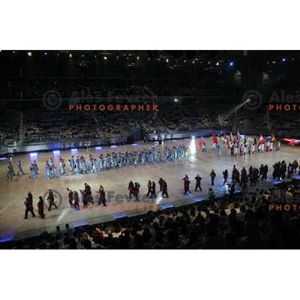  Opening ceremony of 23rd Winter Universiade 2007 at Stadio Olimpico in Torino, Italy on 17.01.2007