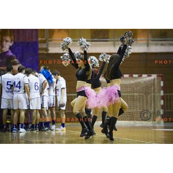 Tiger ladies in action during handball match Maribor Branik - HK Kopavogur, EHF league, played in Tabor Hall in Maribor, Slovenija on October 20, 2012 