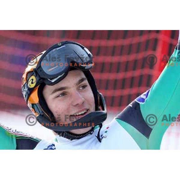 Miha Kuerner after first slalom run in Bardonecchia at 23rd Winter Universiade 2007 , Torino, Italy on 20.01.2007