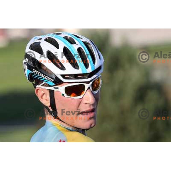 Jani Brajkovic after last race of the 2012 professional cycling season in Podsmreka, Ljubljana, Slovenia on October 21, 2012 