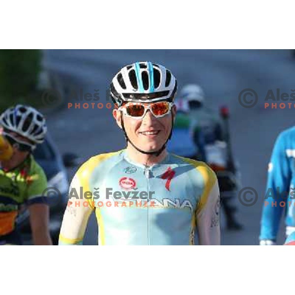 Jani Brajkovic after last race of the 2012 professional cycling season in Podsmreka, Ljubljana, Slovenia on October 21, 2012 