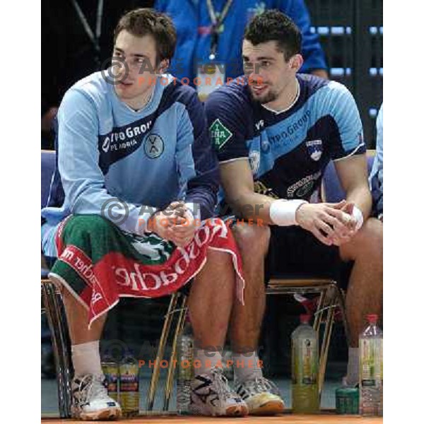 20.01.2007 - Wetzlar - Handball World Championship - Slovenia - Grenland Jure Natek and Ognjen Backovic