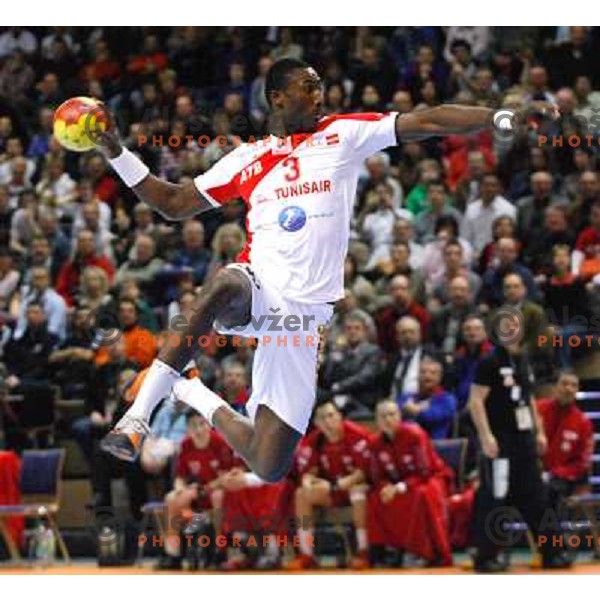 20.01.2007 - Wetzlar - Handball World Championship - Grenland - Tunisia Hedoudi Slim 