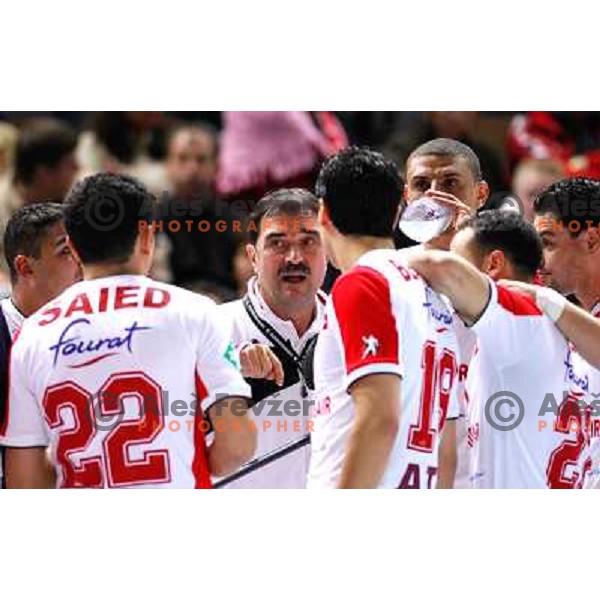 20.01.2007 - Wetzlar - Handball World Championship - Grenland - Tunisia Tunisian Team 