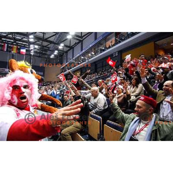 20.01.2007 - Wetzlar - Handball World Championship - Grenland - Tunisia Tunisian Fans