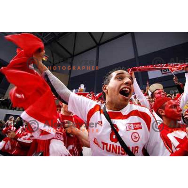 20.01.2007 - Wetzlar - Handball World Championship - Grenland - Tunisia Tunisian Fans