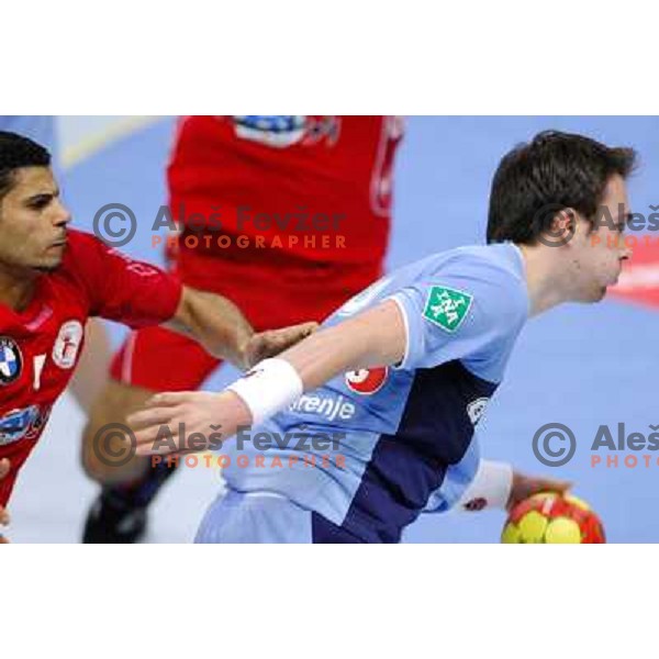 20.01.2007 - Wetzlar - Handball World Championship - Kuwait-Slovenia Jure Natek