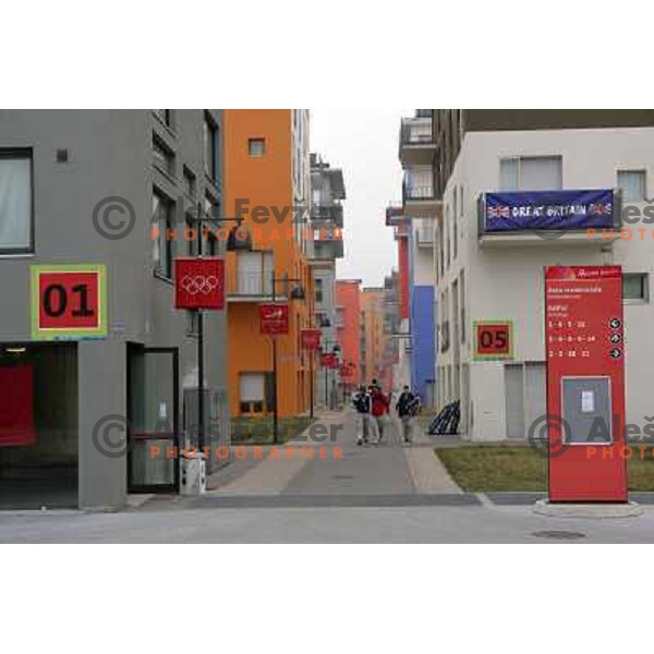 Olympic village in Torino at 23rd Winter Universiade 2007, Italy