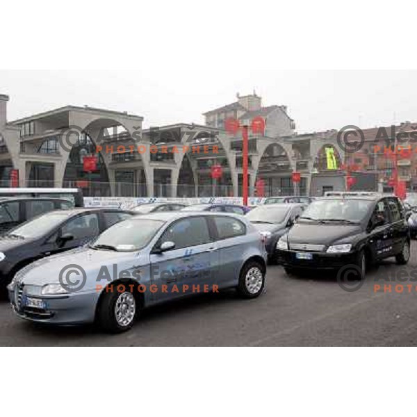 Fiat was official transportation vehicle in Torino at 23rd Winter Universiade 2007, Italy