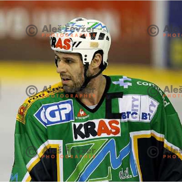  Robert Ciglenecki during semi-final of Interliga match ZM Olimpija- BR Slavija in Hala Tivoli, Ljubljana, Slovenia 23.1.2007