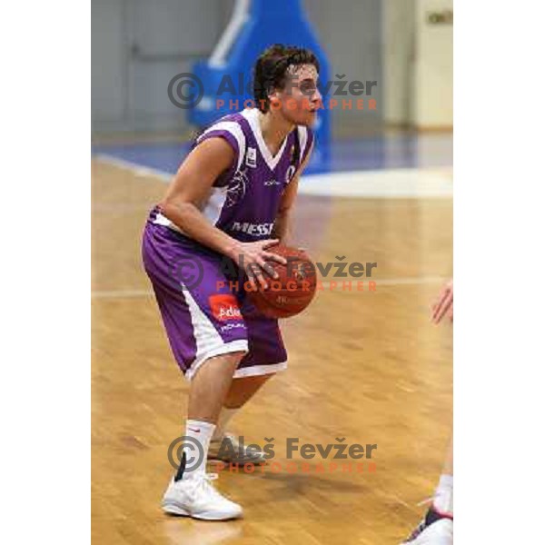 Bojan Jovanovic of Maribor Messer in action during basketball match Helios Domzale-Maribor Messer in round 7 of Telemach league, played in Domzale Sports Hall, Slovenia on December1, 2012 