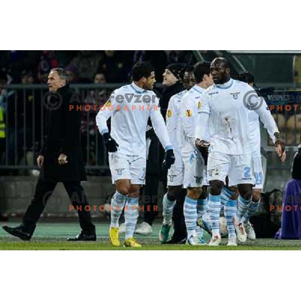 Darko Milanic, Zlatko Zahovic of Nk Maribor in action during football match Maribor - Lazio, UEFA Europa league 2012-2013 Group Stage, Ljudski Vrt, Maribor, 06.12.2012 
