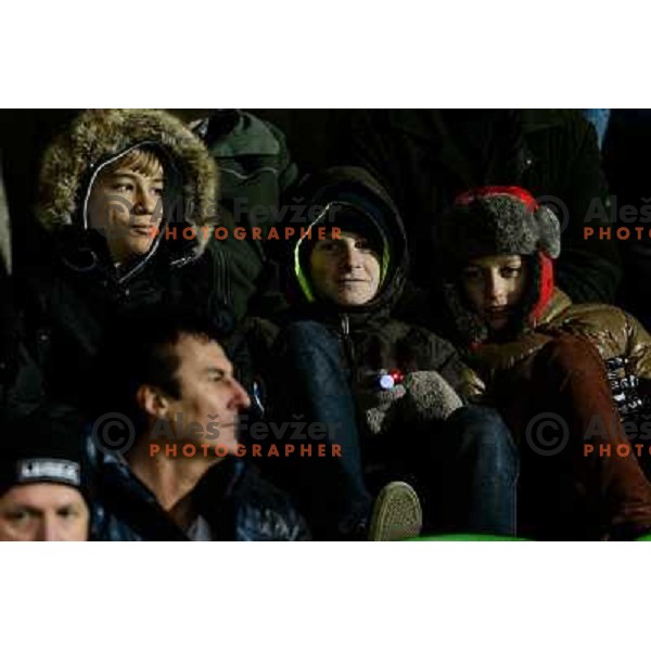 fans during football match Maribor - Lazio, UEFA Europa league 2012-2013 Group Stage, Ljudski Vrt, Maribor, 06.12.2012 
