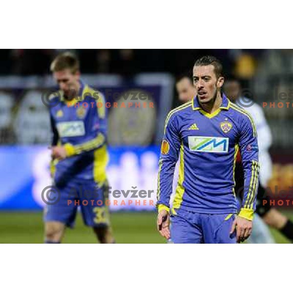 Agim Ibraimij of Nk Maribor in action during football match Maribor - Lazio, UEFA Europa league 2012-2013 Group Stage, Ljudski Vrt, Maribor, 06.12.2012 