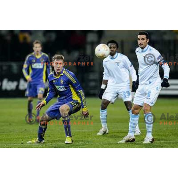 Robert Beric of Nk Maribor in action during football match Maribor - Lazio, UEFA Europa league 2012-2013 Group Stage, Ljudski Vrt, Maribor, 06.12.2012 