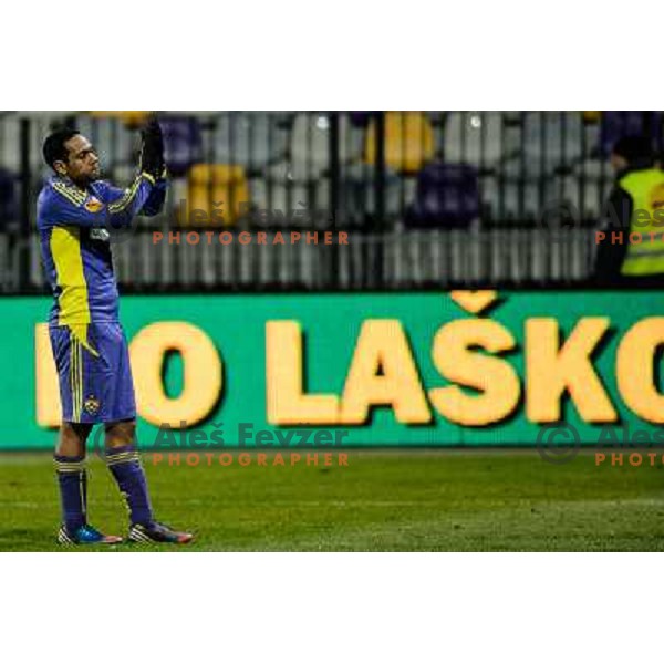 Marcos Tavares in action during football match Maribor - Lazio, UEFA Europa league 2012-2013 Group Stage, Ljudski Vrt, Maribor, 06.12.2012 