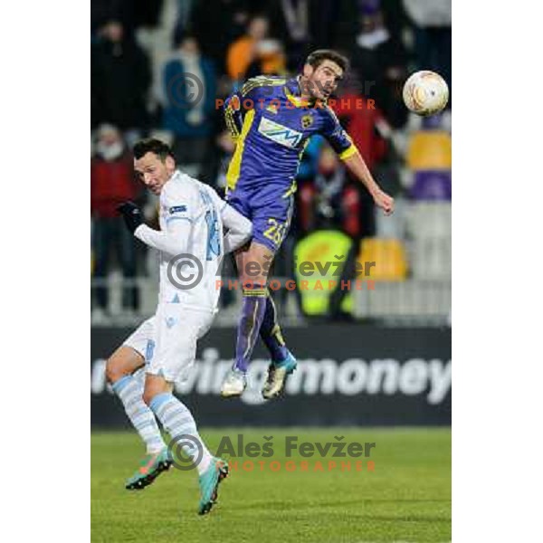 Aleksandar Rajcevic of Nk Maribor in action during football match Maribor - Lazio, UEFA Europa league 2012-2013 Group Stage, Ljudski Vrt, Maribor, 06.12.2012 