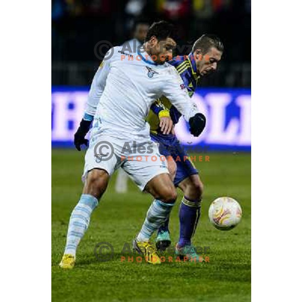 Agim Ibraimi of Nk Maribor in action during football match Maribor - Lazio, UEFA Europa league 2012-2013 Group Stage, Ljudski Vrt, Maribor, 06.12.2012 
