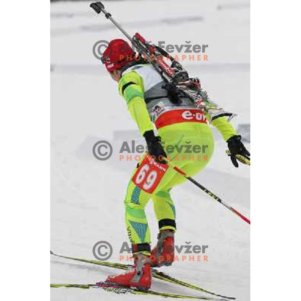 Andreja Mali during E.On IBU World Cup Biathlon 2012, Women 7.5km Sprint, Pokljuka, Slovenia on December 14, 2012 