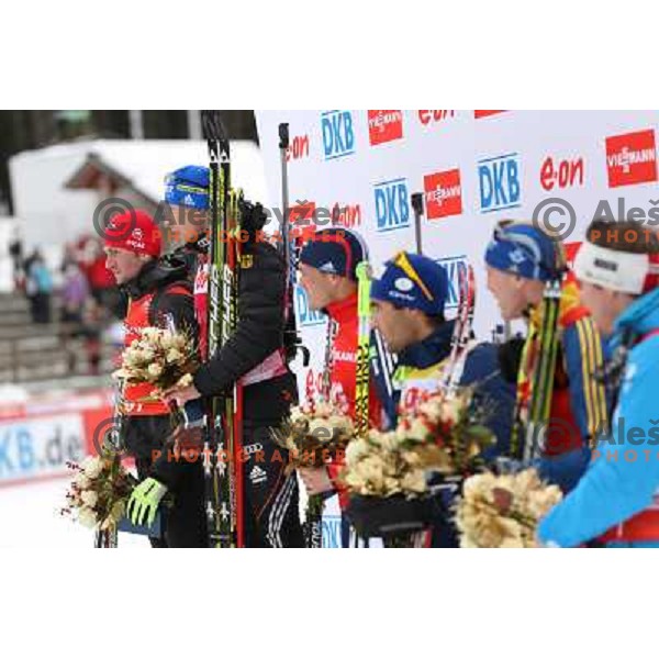 Jakov Fak during E.On World Cup Biathlon Men 15km Mass Start, pokljuka, Slovenia on December 16, 2012 