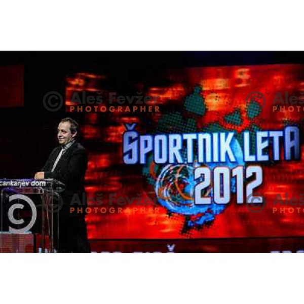 Francek Gorazd Tirsek at the Slovenian Sports men of the year 2012, 20.12.2012, Ljubljana 