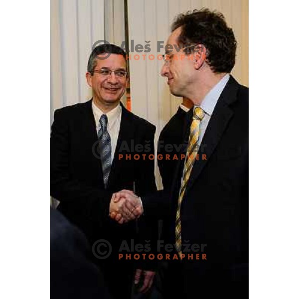 the reception of the minister of sports Ziga Turk with Slovenian top sportsmen of 2012, 20.12.2012, Ljubljana 