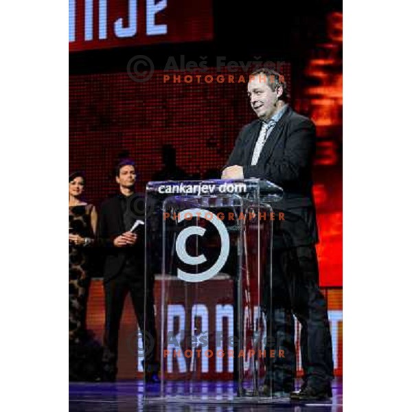 Francek Gorazd Tirsek at the Slovenian Sports men of the year 2012, 20.12.2012, Ljubljana 